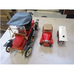 3 DIE CAST CARS