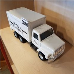 METAL WHITE SEES CANDIES TRUCK