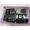 Image 2 : PINK TRAY OF BLACKBERRY, LG, AND MOTOROLA CELL PHONES