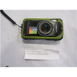 PENTAX W90 GREEN 12-MP SHOCK/WATER/FREEZE PROOF