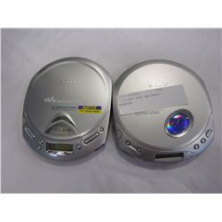 2 SILVER SONY WALKMANS - WORKING