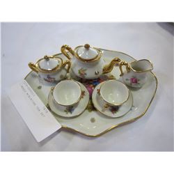 LIMOGES MINIATURE TEA SET