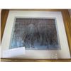 Image 2 : WOLF PRINT AND 2 TRAYS OF JEWELLERY