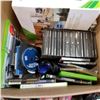 Image 3 : TRAY AND BOX OF VIDEO GAMES AND PLAYSTATION CONSOLE