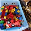 Image 1 : BLUE TOTE OF DUPLO LEGO