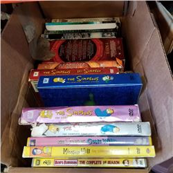 ESTATE LOT OF DVDS ALL BOX SETS