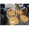 Image 2 : 4 HOOPBACK CHAIRS