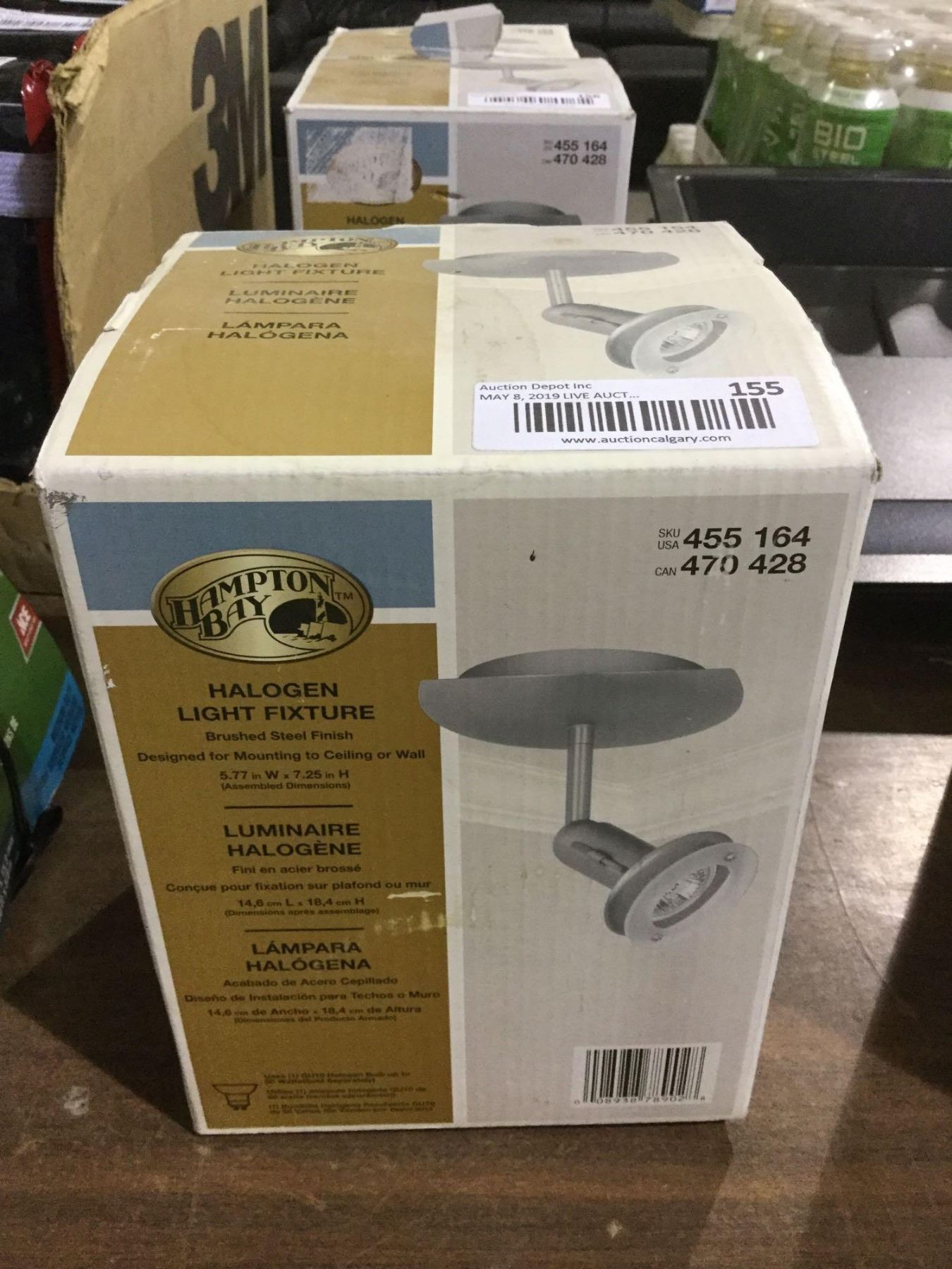 Hampton Bay Halogen Light Fixture