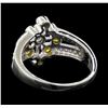 Image 3 : 1.00 ctw Diamond Ring - 14KT White Gold