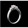 Image 4 : 0.74 ctw Diamond Ring - 14KT White Gold