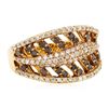 Image 1 : 1.07 ctw Diamond Ring - 14KT Rose Gold