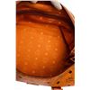 Image 5 : MCM Cognac Visetos Coated Canvas Leather Trim Vintage Boston Bag