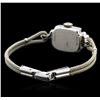 Image 2 : Hamilton 14KT White Gold Diamond Vintage Ladies Watch