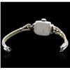 Image 3 : Hamilton 14KT White Gold Diamond Vintage Ladies Watch