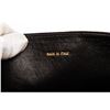 Image 8 : Chanel Black Quilted Suede Leather Trim CC Flap Bag