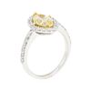 Image 4 : 2.22 ctw Diamond Ring - 14KT White And Yellow Gold