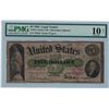 Image 1 : 1862 PMG VG 10NET $5 Legal Tender Bank Note