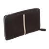 Image 4 : Bally Black Leather Long Zipper Wallet