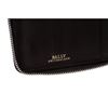 Image 7 : Bally Black Leather Long Zipper Wallet