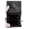 Image 5 : Louis Vuitton Black Taiga Leather Coin Purse Compact Wallet