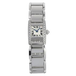 Cartier Tankissime WG with Diamond Bezel Model #WE70069H