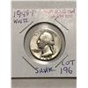 Image 1 : 1945 P WWII Washington Silver Quarter Nice Early US Coin