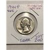 Image 1 : 1944 P WWII Washington Silver Quarter Nice Early US Coin