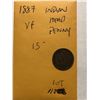 Image 1 : 1887 Indian Head Penny Very Fine Nice Early US Coin
