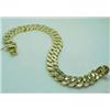 Image 1 : 14kt yellow link bracelet 8" 50.6gr