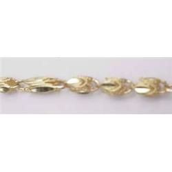 14kt yellow gold Turkish link bracelet 7.2gr
