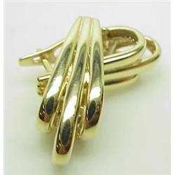 14kt yellow gold dangle earrings 7.8gr