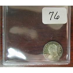 1836 Bust Half Dime  AG