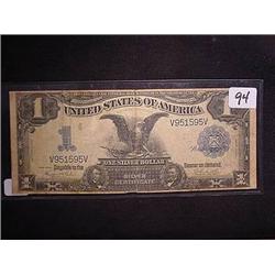 1899 $1.00 "Black Eagle" Silver Certificate Note 