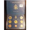 Image 1 : 2002 Vatican Euro Coin Set w/ Pope John Paul II