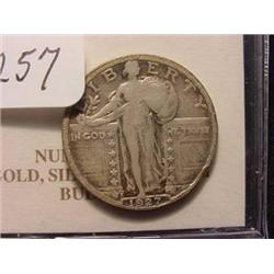 1927-S Standing Liberty Quarter  VG