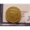 Image 1 : 1878 $3.00 Princess Head Gold Coin  XF  (Cleaned)