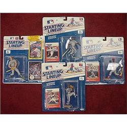 (4) Starting Lineup Action Figures - Canseco, Cle