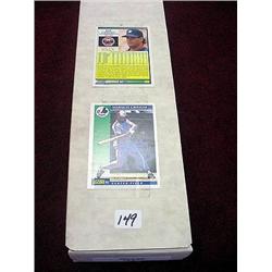 1992 Score Baseball Card Set in Box - 893 Cards