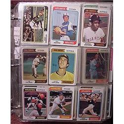 (458) 1974 Topps Baseball Trading Cards - Partial