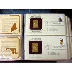 1 Volume Golden Replica US State Birds & Flowers 