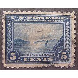 Scott # 403  1915   5 Cent Panama-Pacific Expo St