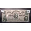 Image 1 : 1864 $100 Confederate States of America Note  CU