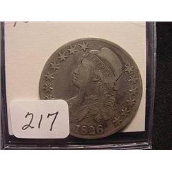 1826 Bust Half Dollar  VG