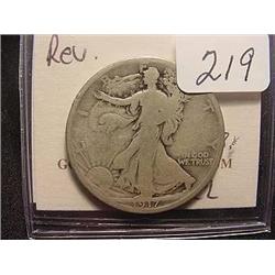 1917-D Walking Liberty Half Dollar ( Mint Mark on