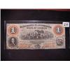 Image 1 : 1859 $1.00 Merchants & Planters Bank Obsolete Cur