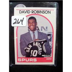 1989 NBA Hoops David Robinson "Rookie" Basketball