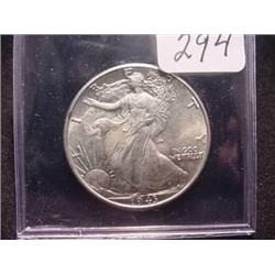 1943 Walking Liberty Half Dollar  BU