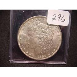 1890 Morgan Silver Dollar  BU
