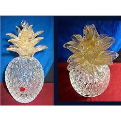 Beautiful Italian Murano Crystal Pineapple standi