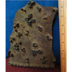 Large Vintage Wall Paper Wood Block stamp from In